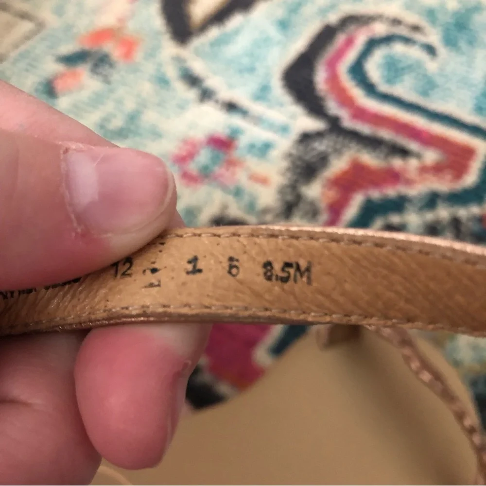 Jack Rogers rose gold ankle strap sandal - Picture 3 of 3